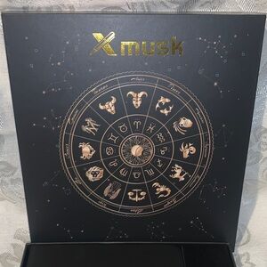 Musk Zodiac Themed Hardcover Notebook & Pen